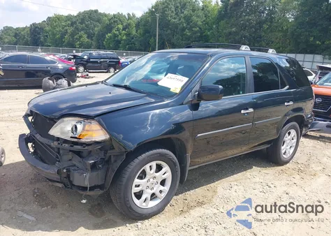2006 Acura Mdx from USA, damaged, VIN 2HNYD18806H538638